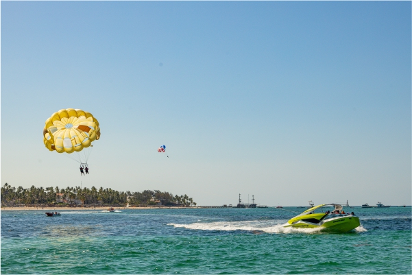 passeio de parasaling em punta cana